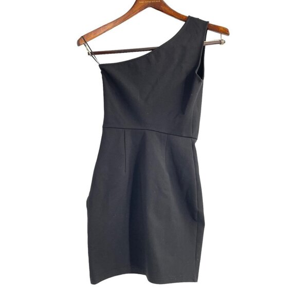 Revolve Superdown Nava Black Asymmetrical Sleeveless Mini Dress Womens XS Party - Picture 4 of 9